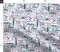 Blue, Purple, Gymnastics, Words, Teal, Sport, Gymnast, Athletic, Typography Custom Printed Fabric by Spoonflower Various Fabrics by the Yard or Fat Quarter